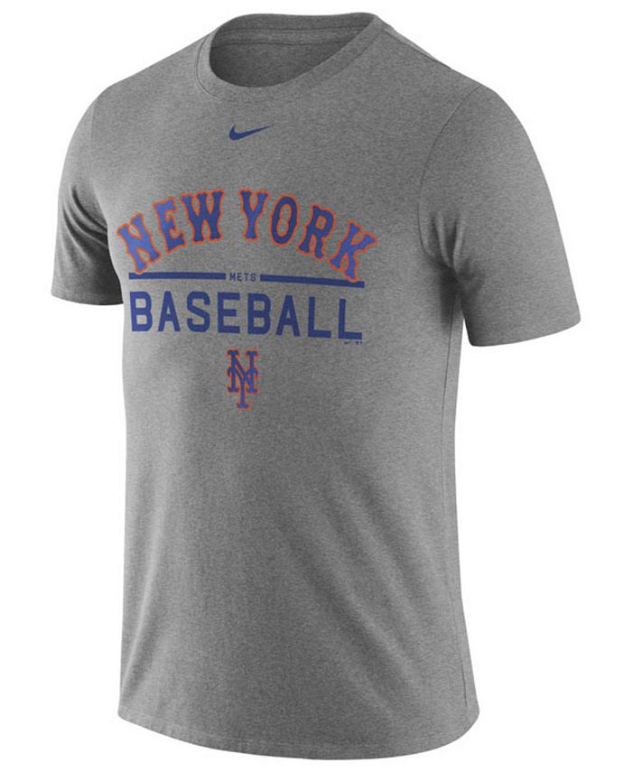 Nike Men's New York Mets Away Practice T-Shirt 1.7 - Macy's