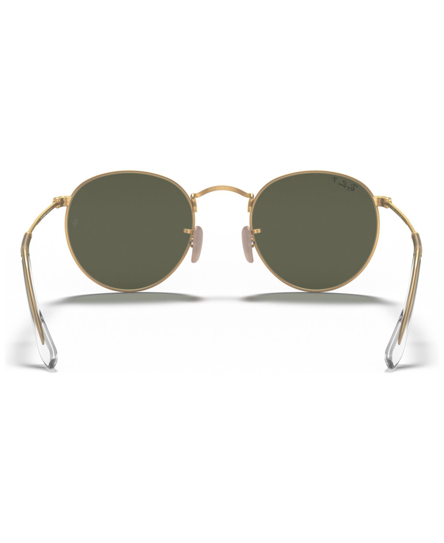 Men's Polarized Sunglasses, Round Metal RB3447