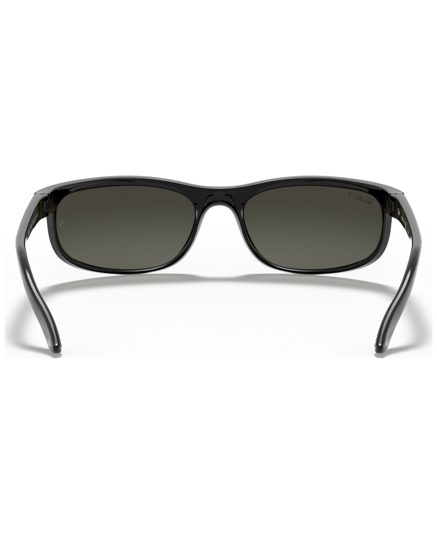Женские солнцезащитные очки Ray-Ban Polarized Sunglasses, RB2027 Predator 2, цвет: Чёрный / Серый — фото 4