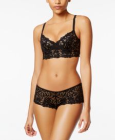 Classic Lace Sheer Longline Bra & Boyshort