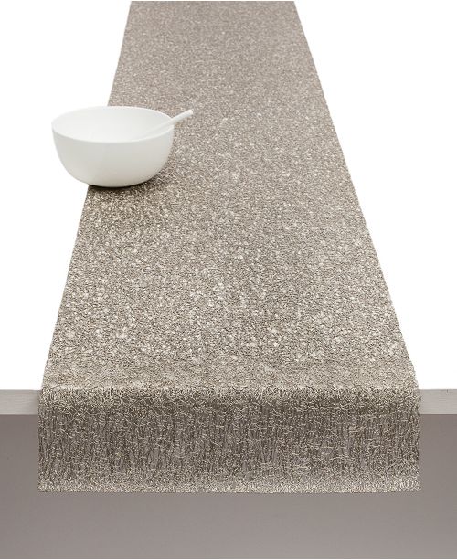 Chilewich Metallic Lace Runner Reviews Table Linens Dining Macy S