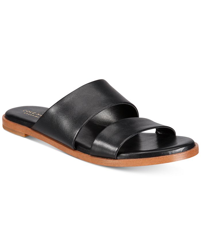 Cole Haan Anica Slide Flat Sandals - Macy's