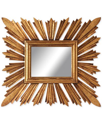 Rectangular Sunburst Mirror