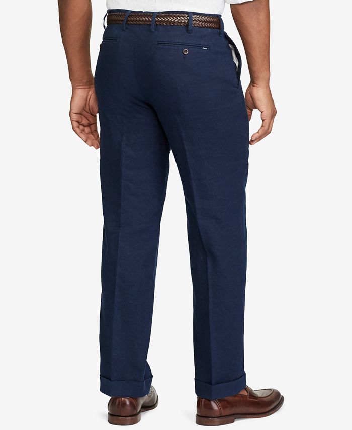 Polo Ralph Lauren Men's Classic-Fit Linen Pants - Macy's