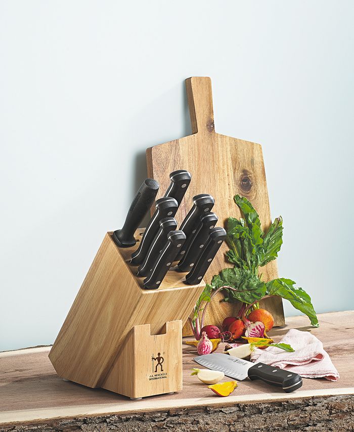 J.A. Henckels - Fine Edge Pro 10-Piece "East Meets West" Block Set