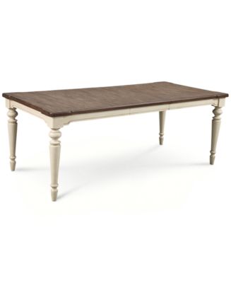 Furniture Barclay Expandable Dining Table & Reviews - Furniture - Macy&#39;s