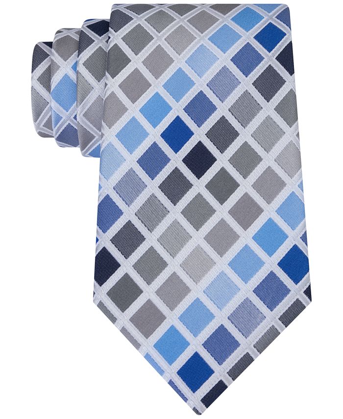 Geoffrey Beene Men's Tone Geometric Tie Macy's