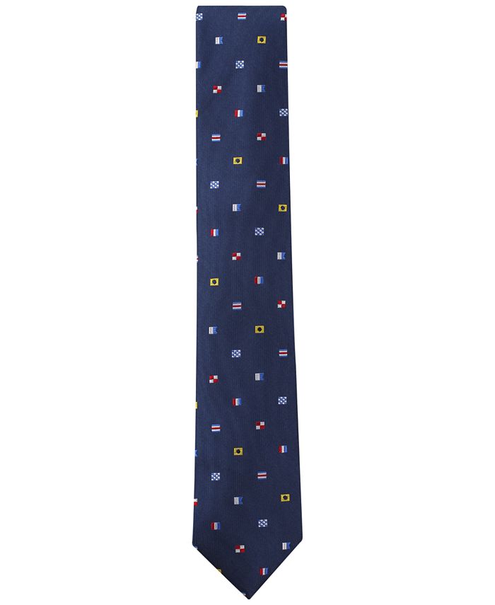 Nautica Men's Signal Flag Print Tie - Macy's
