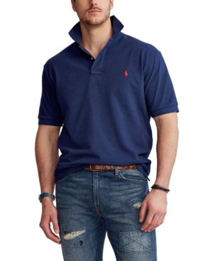 Polo Ralph Lauren Men's Big & Tall Classic-Fit Cotton Mesh Polo