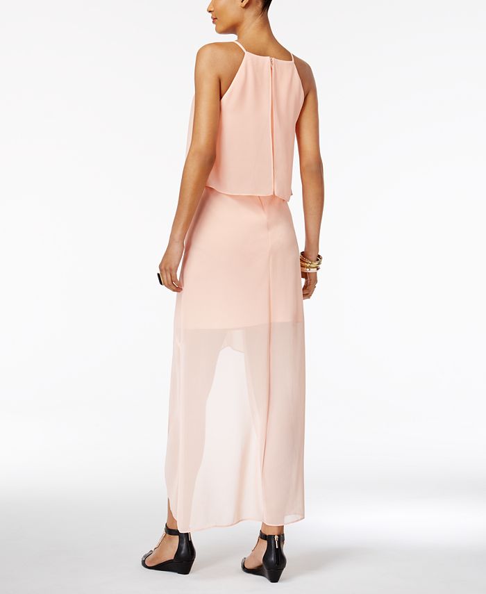 Thalia Sodi Hardware High-Low Illusion Dress, Created for Macy's - Macy's