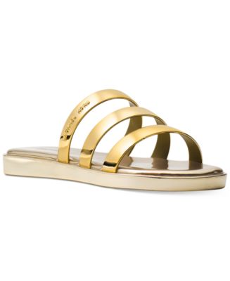 Michael Kors Keiko Slide Sandals - Macy's