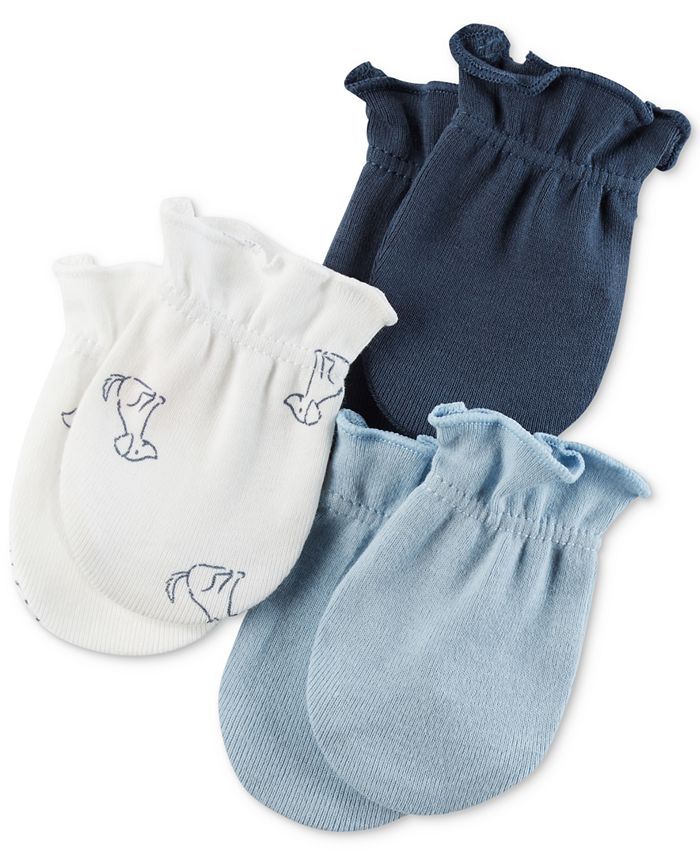 Carter's 3Pk. Mittens, Baby Boys Macy's