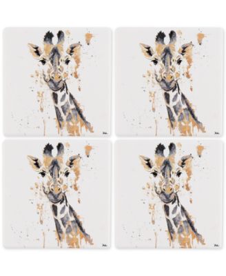 Жираф Thirstystone, 4 шт. Набор подставок для различных случаев