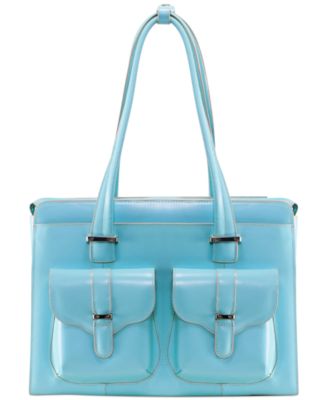 McKlein - Alexis Leather Laptop Briefcase