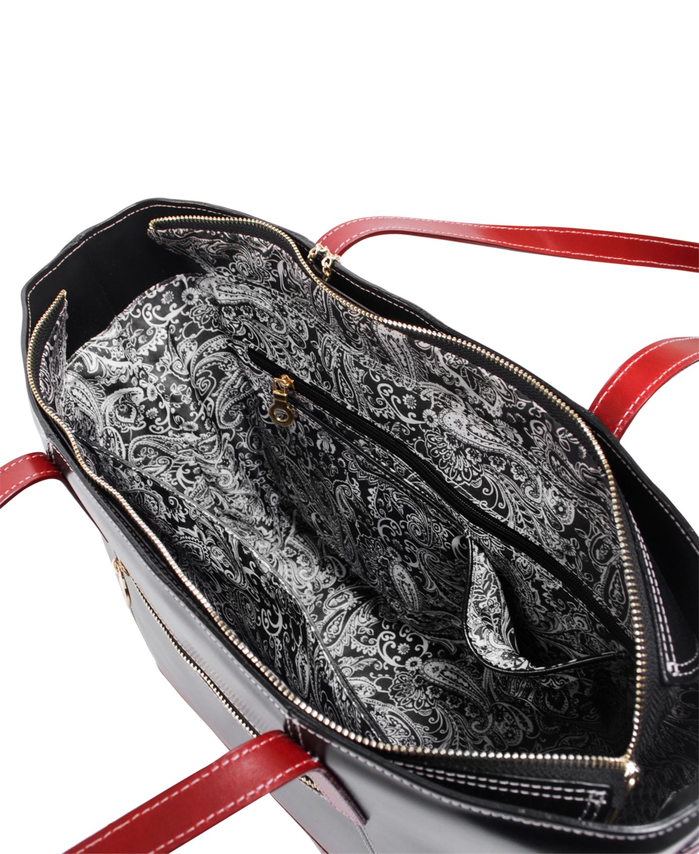 Сумка McKlein Serafina Leather Tote, цвет: Чёрный — фото 2