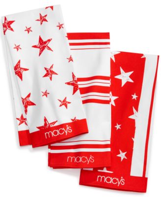Macy's - Set of 3 Tea Towels