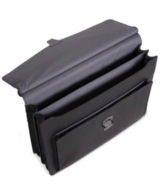 Kenneth Cole Reaction My Rod-Ern Life Leather Dual-Compartment Computer Portfolio Bag