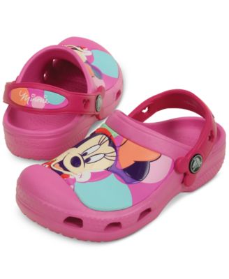 Crocs - Minnie Mouse Colorblock Clogs, Toddler & Little Girls (4.5-3)