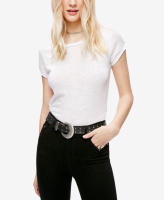 Free People - Clare Cotton Crew-Neck T-Shirt