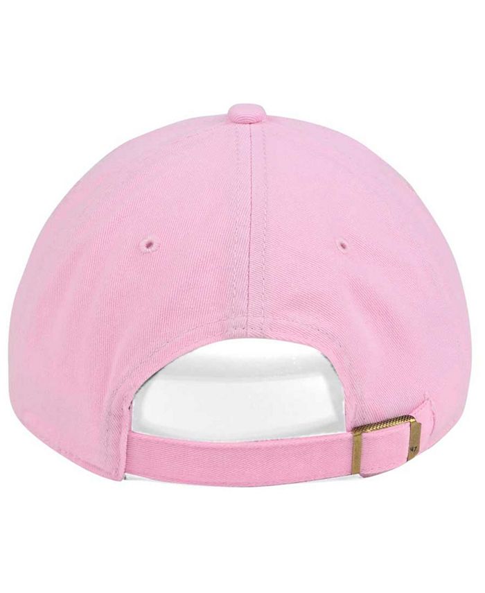 Detroit Tigers MLB Light Pink '47 Brand Clean Up Hat Womens