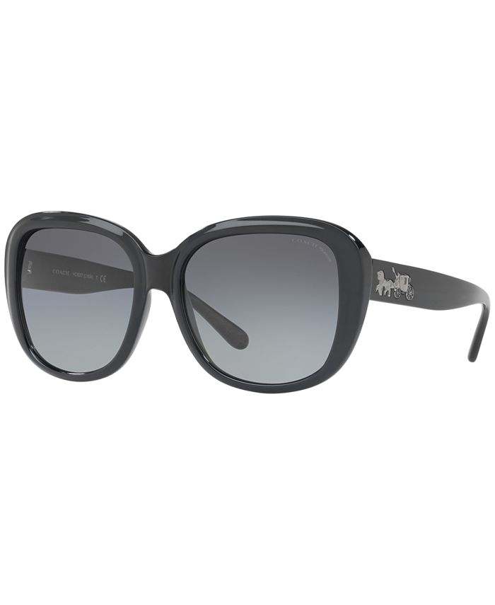 COACH Polarized Sunglasses , HC8207 & Reviews - Women's Sunglasses by ...