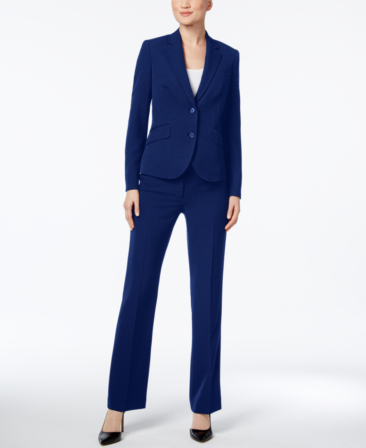 ANNE KLEIN MISSY & PETITE EXECUTIVE COLLECTION 3-PC. PANTS AND SKIRT SUIT SET, CREATED FOR MACY'S 