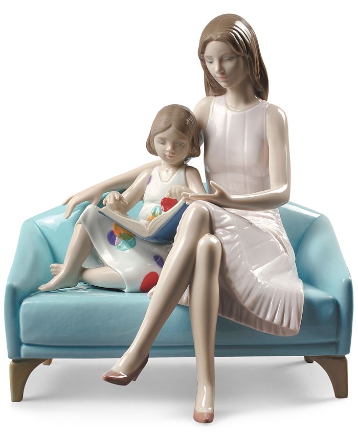 Lladró - Our Reading Moment Figurine