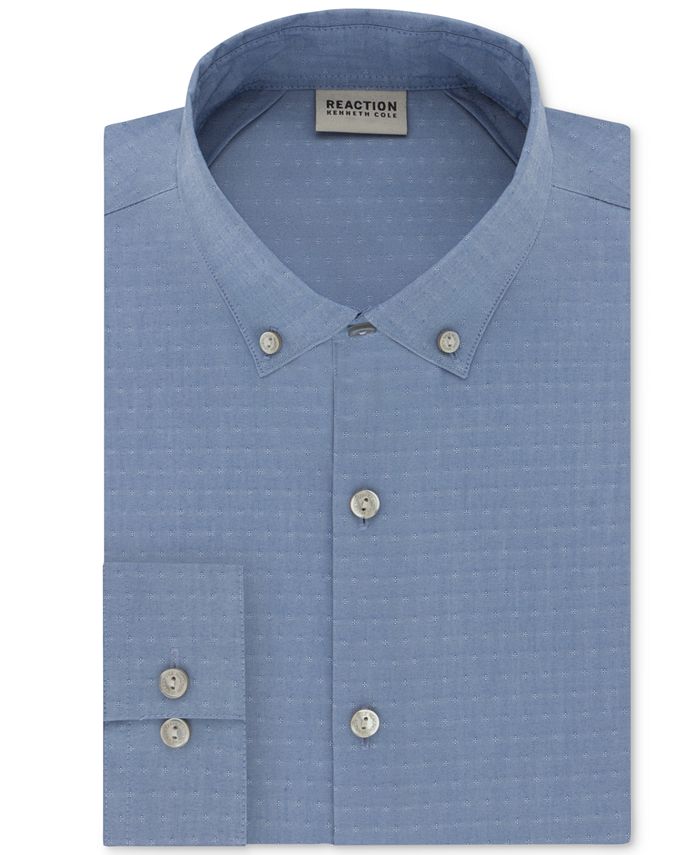 Cole Reaction Men's Technicole Slim Fit Stretch Broadcloth