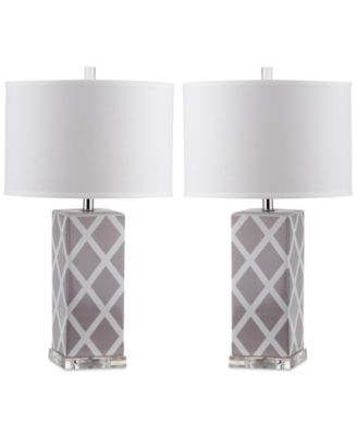 Set of 2 Garden Table Lamps