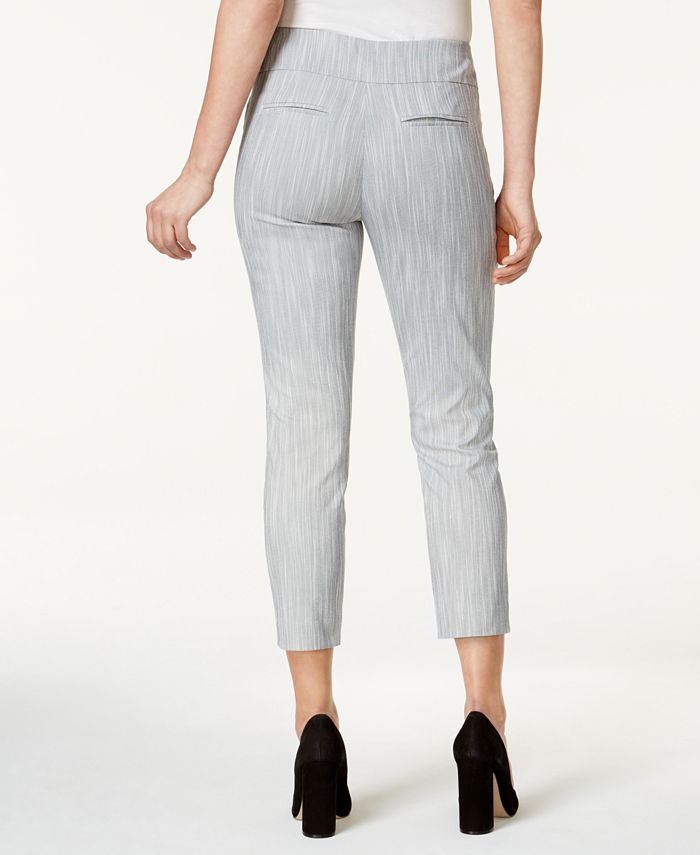 Alfani Petite Striped Capri Pants, Created for Macy's - Macy's