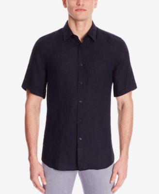 Hugo Boss - Men's Regular/Classic-Fit Linen Shirt