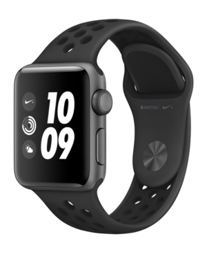 UPC 190198398208 product image for Apple Watch Nike+ 38mm Space Gray Aluminum Case with Anthracite/Black Nike Sport | upcitemdb.com