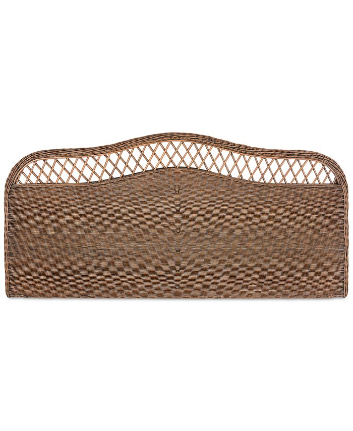 Safavieh Kallee Queen Rattan Headboard Macy's