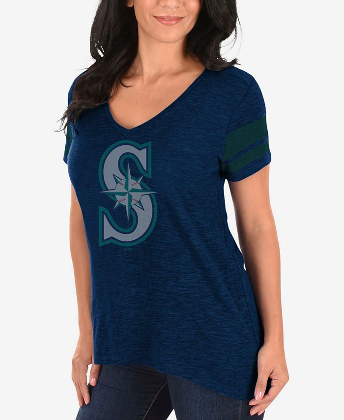 Profile Women's Seattle Mariners Check the Tape Plus Size T-Shirt - Macy's