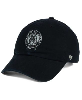 black celtics hat