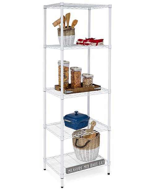 Honey Can Do 5Tier Shelving Unit & Reviews Cleaning & Organization