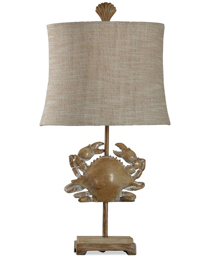 StyleCraft - Crab Fossil Table Lamp