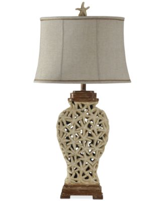 StyleCraft Home Collection - Starfish Weave Table Lamp