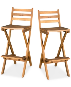 NOBLE HOUSE HORLEY SET OF 2 BAR STOOLS