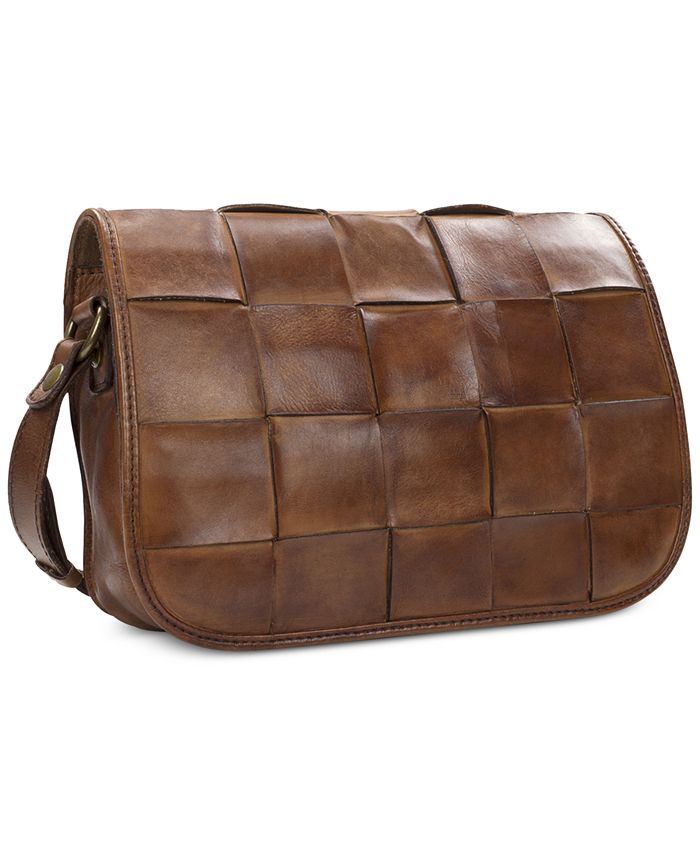 Patricia Nash Woven Vitellia Square Flap Crossbody Macy's