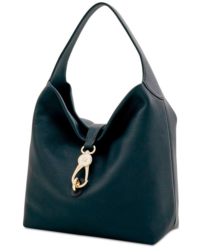 Dooney & Bourke Belvedere Lock Pebble Leather Hobo & Reviews - Handbags ...