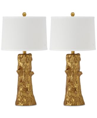 gold tone lamps