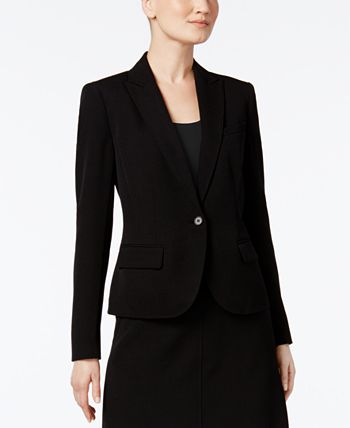 Anne Klein Executive Collection Single-Button A-Line Skirt Suit, Created  for Macy's & Reviews - Wear to Work - Women - Macy's