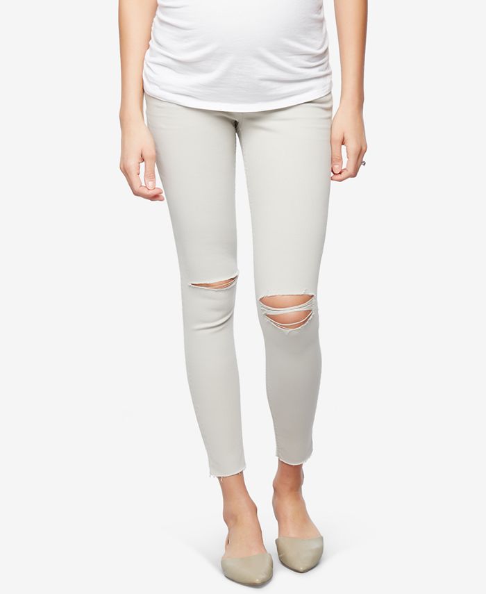 Joe's Jeans Khaki Wash Maternity Skinny Jeans Macy's