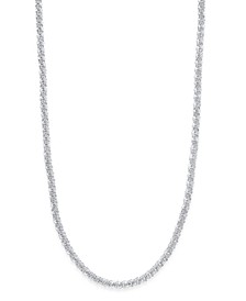 20" Sparkle Link Chain Necklace in Sterling Silver, Created for Macy's (Also in 18k Gold Over Sterling Silver)