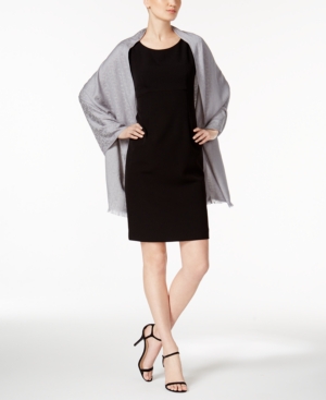 Calvin Klein Ck Logo Wrap & Scarf in One