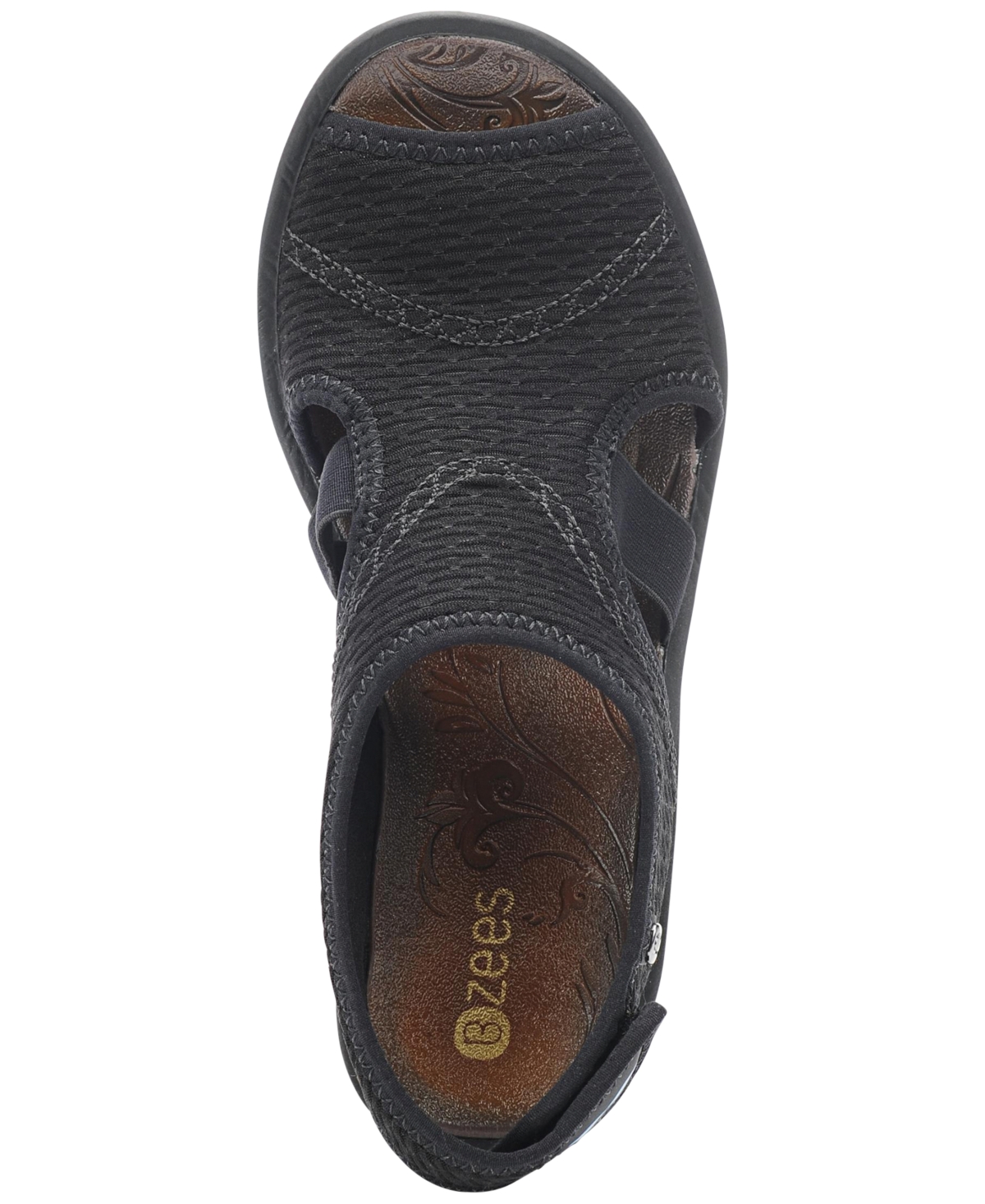 BZees Dream Washable Wedge Sandals