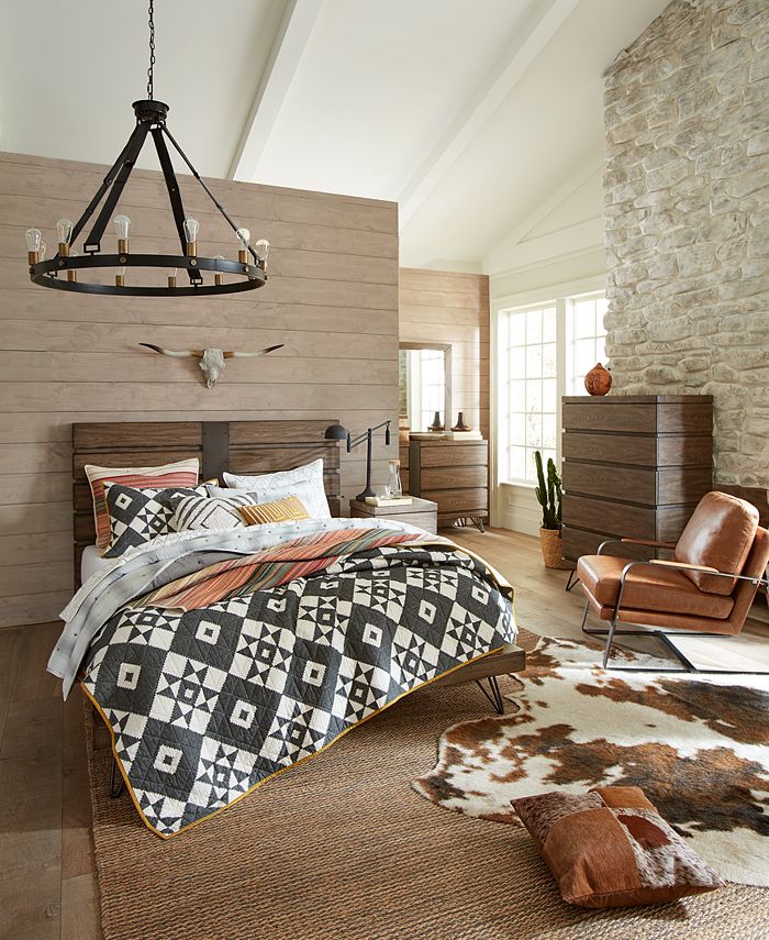 Furniture CLOSEOUT! Orion Queen Platform Bed, Created for Macy's Macy's