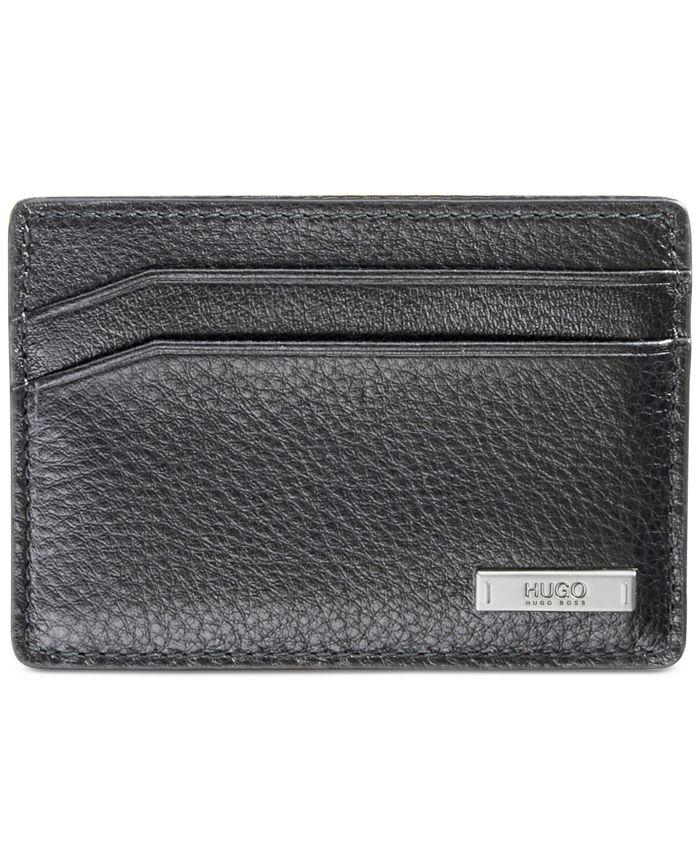 Hugo Boss Men's Element Leather Card Case Macy's