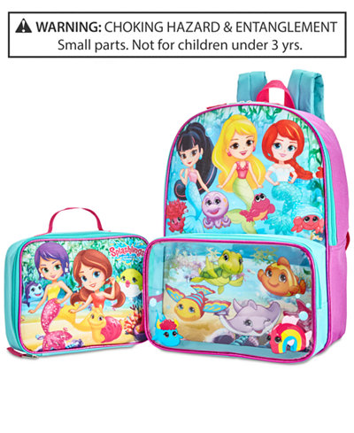 Splashlings Backpack & Lunch Bag, Little Girls (2-6X) & Big Girls (7-16)
